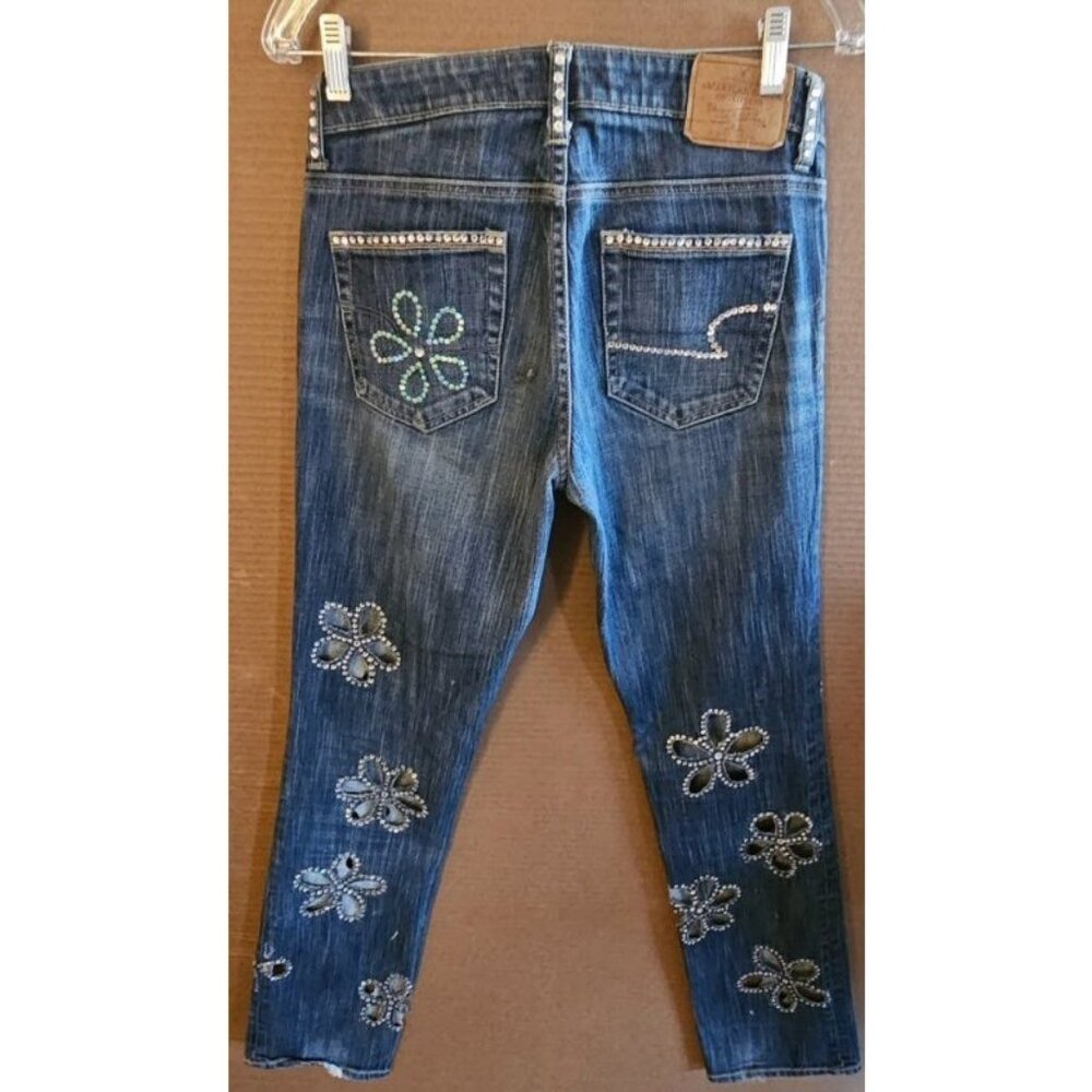 American Eagle Denim Cut-Out Jeans - Picture 2 of 9